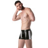 LEADER Short avec zip BRUT Noir-Blanc